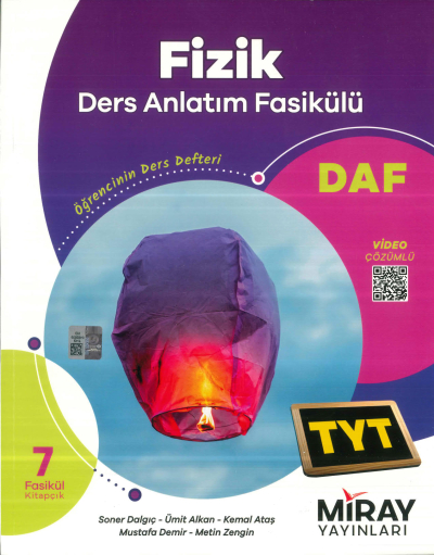 TYT Fizik Ders Anlatım Fasikülleri Miray Yayınları YKS Fotokopi
