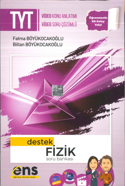 TYT FİZİK DESTEK SORU BANKASI YKS Fotokopi