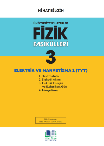 Nihat Bilgin TYT Fizik Fasikülleri 3 YKS Fotokopi