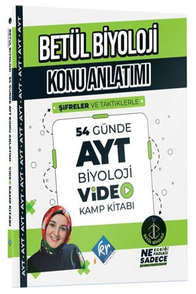 Betül Biyoloji Konu Anlatımı 54 Günde AYT Biyoloji Video Kamp Kitabı YKS Fotokopi