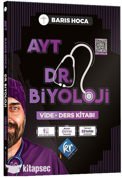 BARIŞ HOCA AYT DR. BİYOLOJİ VİDEO DERS KİTABI YKS Fotokopi
