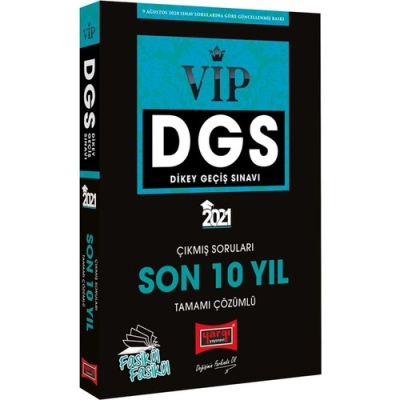 VİP DGS SON 10 YIL ÇIKMIŞ SORU ÇÖZÜMLÜ YKS Fotokopi