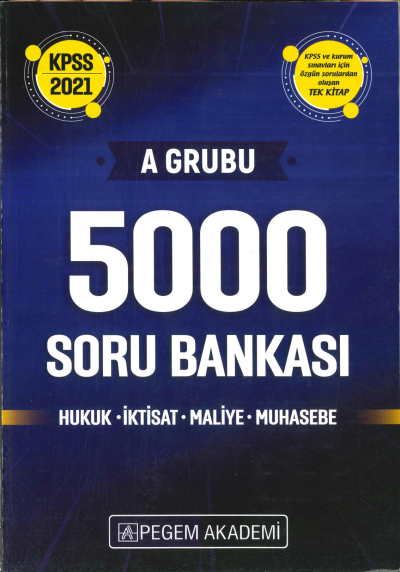 5000 HUKUK İKTİSAT MALİYE MUHASEBE SORU BANKASI YKS Fotokopi