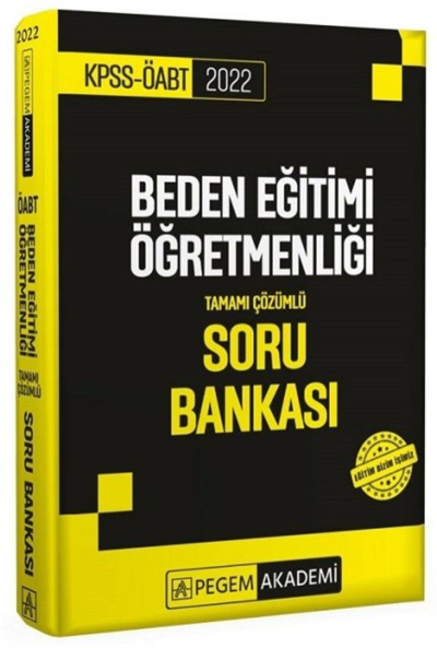 BEDEN EĞİTİMİ ÖĞRETMENLİĞİ TAMAMI ÇÖZÜMLÜ SORU BANKASI YKS Fotokopi