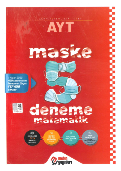 AYT Matematik Maske 5 Deneme YKS Fotokopi