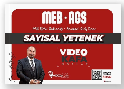 2025 MEB-AGS Sayısal Yetenek Video Kafa Notlar Hoca Kafası Yayınları YKS Fotokopi