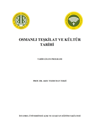 Osmanlı Teşkilat ve Kültür Tarihi YKS Fotokopi