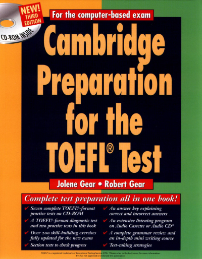CAMBRIDGE PREPARATION FOR THE TOEFL TEST YKS Fotokopi