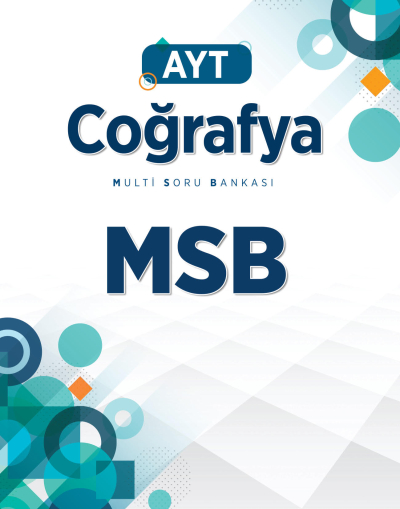 AYT Coğrafya Multi Soru Bankası MSB Eğitim Vadisi Yayınları YKS Fotokopi