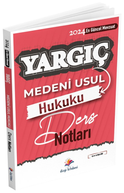 Dizgi Kitap 2024 Hakimlik YARGIÇ Medeni Usul Hukuku Ders Notları - Emin Kalkan Dizgi Kitap
