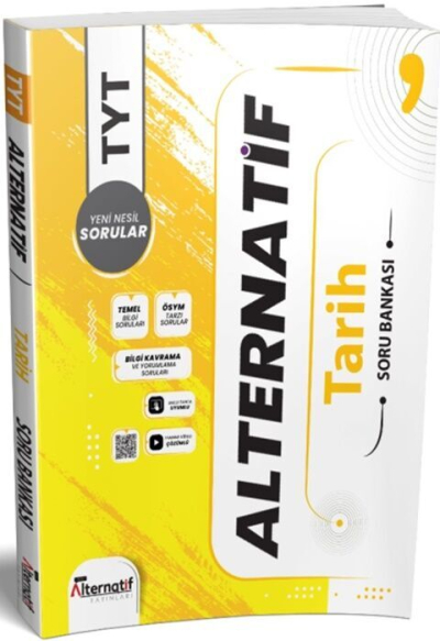 Alternatif Yayınları TYT Tarih Alternatif Soru Bankası YKS Fotokopi