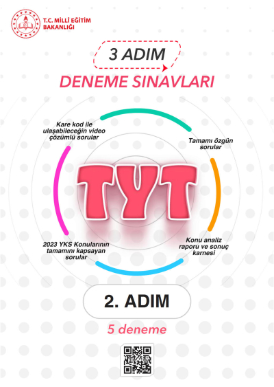 3 ADIM DENEME SINAVLARI TYT 2. ADIM