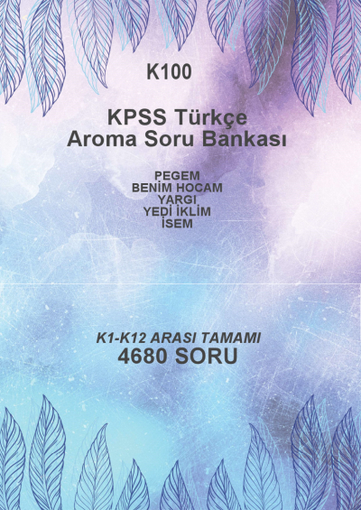 TÜRKÇE TAMAMI (K1-K12) --4680 SORU-- (K1-12 YAYINLARI: PEGEM- BENİM HOCAM- YARGI- YEDİ İKLİM - İSEM) YKS Fotokopi