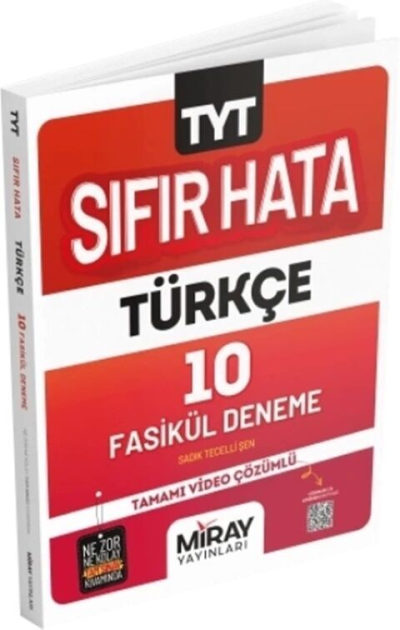 TYT Türkçe 40x10 Fasikül Denemeler Miray Yayınları YKS Fotokopi