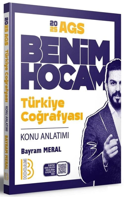 2025 MEB-AGS Türkiye Coğrafyası Konu Anlatımı Benim Hocam Yayınları YKS Fotokopi