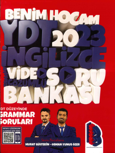 YDT İNGİLİZCE VİDEO ÇÖZÜMLÜ SORU BANKASI YKS Fotokopi