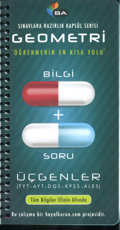 GEOMETRİ KAPSÜL SERİSİ - ÜÇGENLER YKS Fotokopi
