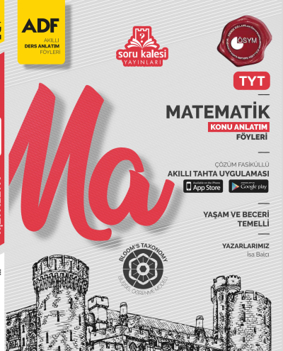 Soru Kalesi Yayınları TYT Matematik ADF Konu Anlatım Föyleri