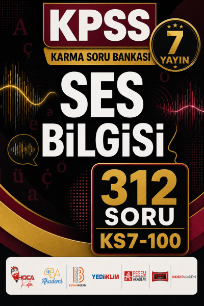 Ses Bilgisi 7 Yayın 312 Soru YKS Fotokopi