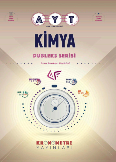 AYT KİMYA DUBLEKS SERİSİ SORU BANKASI YKS Fotokopi