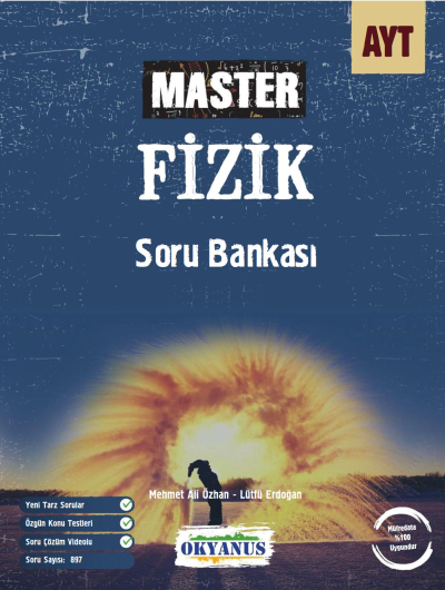 AYT Master Fizik Soru Bankası Okyanus Yayınları YKS Fotokopi