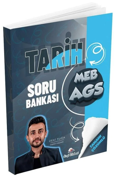 MEB-AGS Tarih Soru Bankası Çözümlü Dizgi Kitap Yayınları YKS Fotokopi