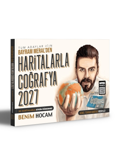 2027 Tüm Adaylar İçin Haritalarla Coğrafya Konu Anlatımı Benim Hocam Yayınları YKS Fotokopi