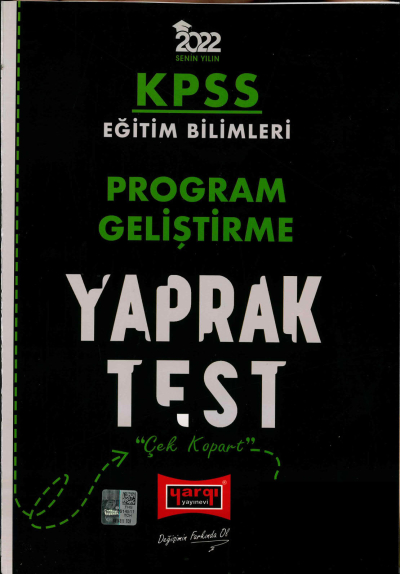 PROGRAM GELİŞTİRME YAPRAK TEST YKS Fotokopi
