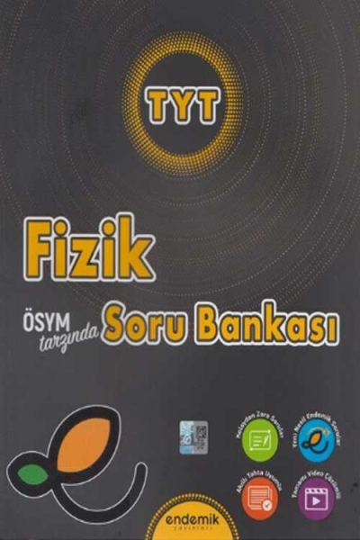 TYT Fizik Soru Bankası Endemik Yayınları YKS Fotokopi