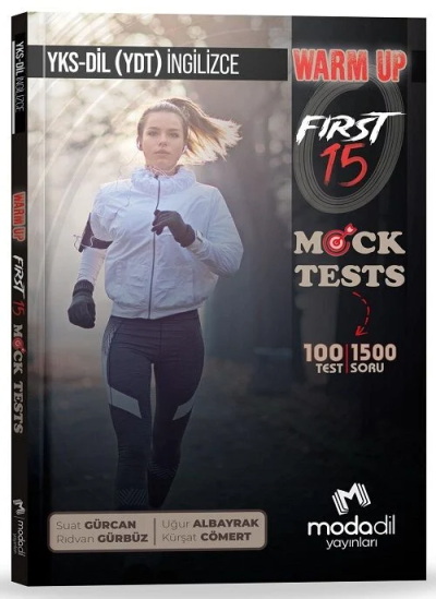 YKSDİL İngilizce WARM UP First 15 Mock Tests Modadil Yayınları YKS Fotokopi