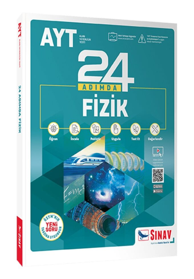 AYT Fizik 24 Adımda Konu Anlatımlı Soru Bankası Sınav Yayınları YKS Fotokopi