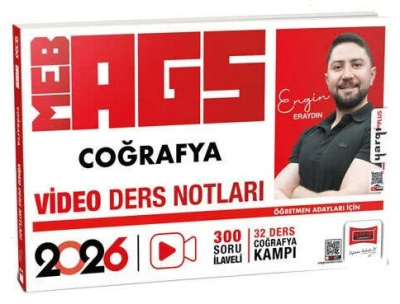 2026 MEB-AGS Coğrafya Video Ders Notları Yargı Yayınları YKS Fotokopi
