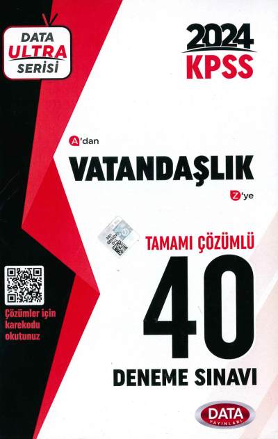 A'DAN Z'YE VATANDAŞLIK 40 DENEME ÇÖZÜMLÜ YKS Fotokopi