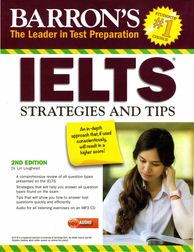 Barron's IELTS Strategies and Tips YKS Fotokopi