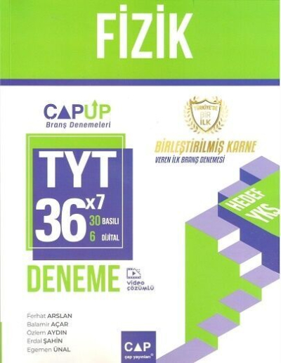 TYT Fizik 30 x 6 Up Deneme YKS Fotokopi