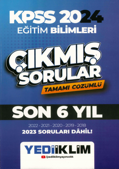 2018-2023 ÇIKMIŞ SORULAR TAMAMI ÇÖZÜMLÜ YKS Fotokopi