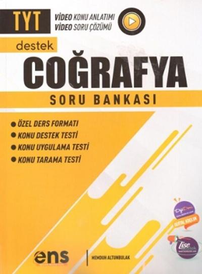 TYT Coğrafya Destek Soru Bankası ENS Yayıncılık YKS Fotokopi