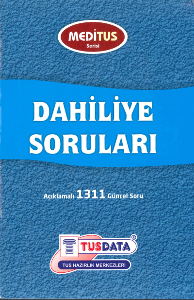 Dahiliye Soruları Açıklamalı 1311 Güncel Soru Meditus Serisi TUSDATA YKS Fotokopi