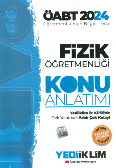 ÖABT FİZİK KONU ANLATIMI YKS Fotokopi