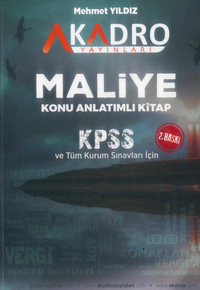 KPSS A Grubu Maliye Konu Anlatımlı A Kadro Yayınları YKS Fotokopi