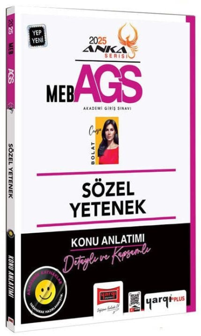 2025 MEB-AGS Sözel Yetenek Konu Anlatımı Anka Serisi Yargı Yayınları YKS Fotokopi