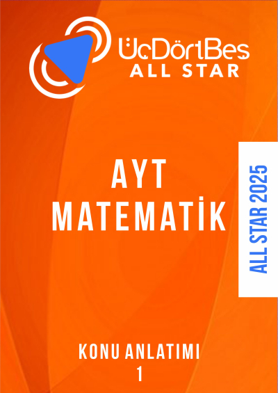 ALL STAR AYT MATEMATİK Konu Anlatım (1) YKS Fotokopi