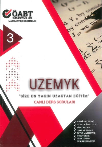 UZEMYK Canlı Ders Soruları İlköğretim Lise Mat Öğretmenliği Yüksel Keleş YKS Fotokopi