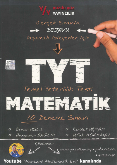 TYT Matematik 10 Deneme Sınavı YKS Fotokopi