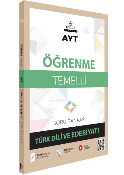 AYT-ÖĞRENME TEMELLİ TÜRK DİLİ VE EDEBİYATI SORU BANKASI Ephesus Yayınları YKS Fotokopi