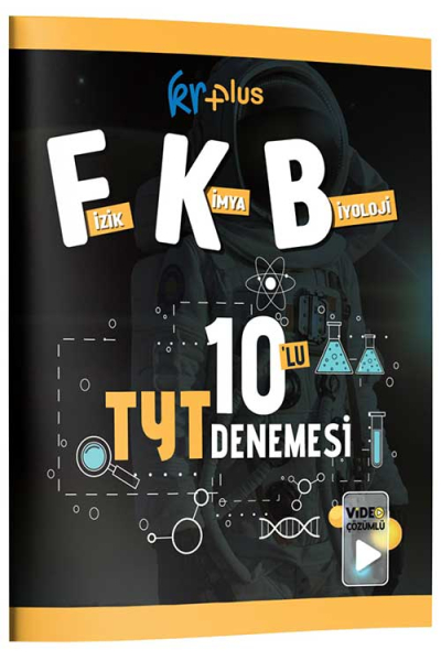 KR Plus Fizik-Kimya-Biyoloji FKB 10`lu TYT Denemesi YKS Fotokopi