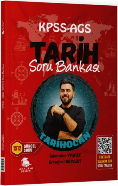 2026 KPSS AGS Tarih Soru Bankası Akademi Denizi YKS Fotokopi