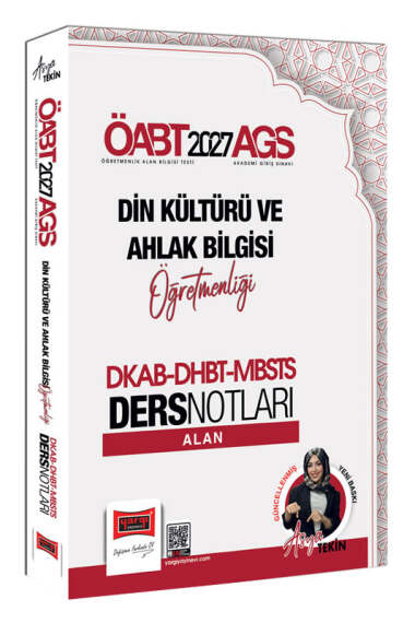 2027 ÖABT AGS Din Kültürü ve Ahlak Bilgisi Öğretmenliği DKAB DHBT MBSTS Ders Notları Yargı Yayınları YKS Fotokopi