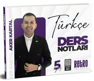 2025 Model Aker Kartal Türkçe Ders Notları Retro Yayıncılık YKS Fotokopi