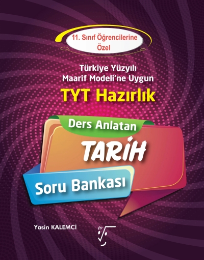 11.Sınıf TYT Hazırlık Ders Anlatan Tarih Soru Bankası Karekök Yayınları YKS Fotokopi